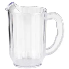 Jug “Pitcher” plastic 0.95l D=10,H=16,B=14.5cm clear.