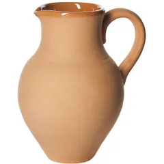 Кувшин с ручкой керамика 1,5л D=15,H=21см коричнев.