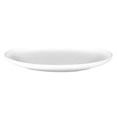 Тарелка «Белая» Эстет плоская фарфор D=250,H=27мм белый, изображение 2