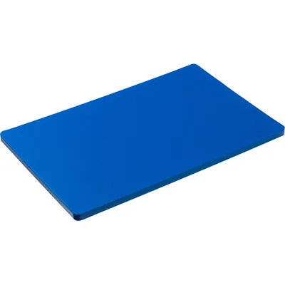 Доска разделочная пластик ,H=12,L=380,B=250мм синий, изображение 2