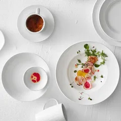 Тарелка для пасты «Спайро» для супа фарфор 394мл D=240,H=45мм белый, изображение 4