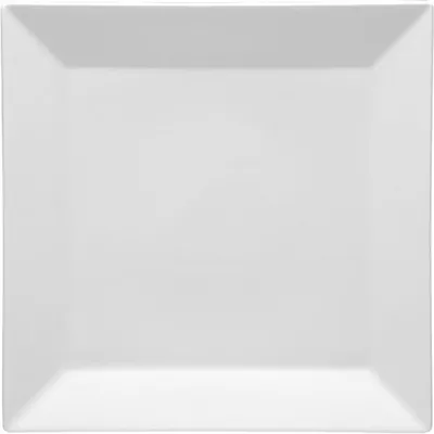 Тарелка «Классик» квадратная фарфор ,H=2,L=27,B=27см белый, Длина (мм): 270
