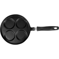 Сковорода для блинов, 4отделения (индукция) алюм.литой,антиприг.покр. D=25см, изображение 2