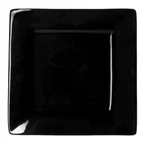 Тарелка «Кунстверк» квадратная фарфор ,H=20,L=255,B=255мм черный