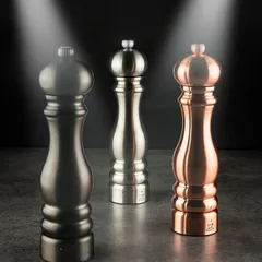 Мельница для соли «Париж Шеф Копер» сталь нерж. ,H=22см медный, изображение 2