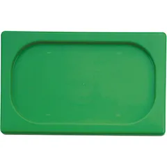 Lid for gastronorm container GN 1/1 plastic ,H=20,L=530,B=325mm green.