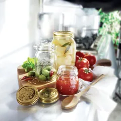 Крышка для банки «Кватро Cтаджони» 3.49760, 3.54756, 3.54757, 3.65630 металл D=86мм, изображение 2