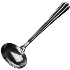 Spoon for Byblos sauce  stainless steel , L=18, B=6cm  metal.