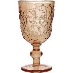 Бокал для вина «Тэ» стекло 260мл D=8,H=10см бронз.