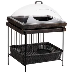 Подставка фуршетная металл ,H=48,L=38,5,B=49см черный, изображение 2