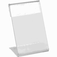 Ценникодержатель пластик ,H=6,B=4см