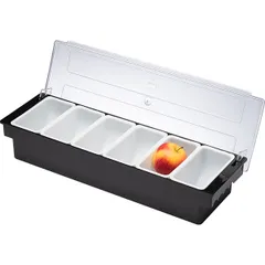 Контейнер для фруктов и специй «Проотель» 6 отделений с крышкой абс-пластик,полипроп. ,H=97,L=490,B=, изображение 4