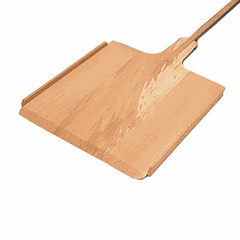 Pizza shovel wood ,L=320/60,B=55cm st. tree