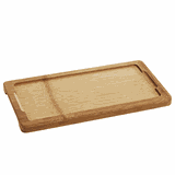 Поднос для подачи для 640692, 646122, 640698 бамбук ,L=28,5,B=15см коричнев.
