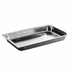 Baking tray stainless steel ,H=55,L=530,B=325mm metal.