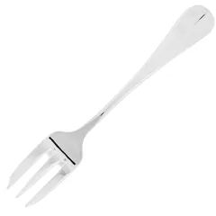 Dessert fork “Baguette”  stainless steel  L=13.7 cm  silver.