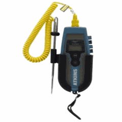 Термометр (-40+260C) пластик синий,черный