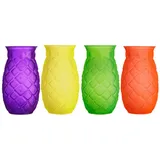 Стакан для коктейлей «Ананас» цвета в ассортименте стекло 0,53л D=8,H=14см