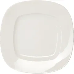 Тарелка «Рита» квадратная с закругленными краями фарфор ,H=3,L=32,B=32см белый