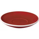 Saucer “Egg” porcelain D=15.5cm red