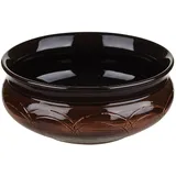 Тарелка глубокая «Скифская» керамика 0,8л D=16,H=7см коричнев.