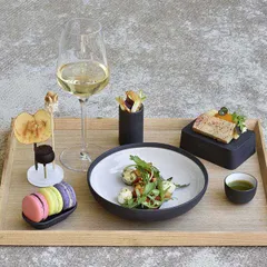 Блюдо для комплимента керамика ,H=20,L=85,B=50мм черный, изображение 2