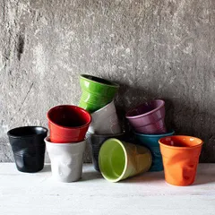 Стакан для горячих напитков «Фруассэ» фарфор 120мл красный, изображение 2