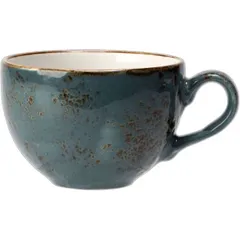 Чашка чайная «Крафт Блю» фарфор 340мл D=10,H=7см синий, Объем по данным поставщика (мл): 340