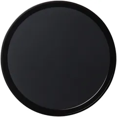 Поднос прорезиненный круглый «Политрид» полипроп. D=40,5см черный