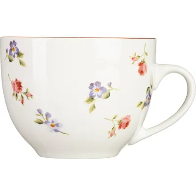 Набор посуды «Поэма Камарг» чайная пара (чашка + блюдце)[4шт] фарфор 260мл D=9/15,H=7см белый,розов., изображение 9