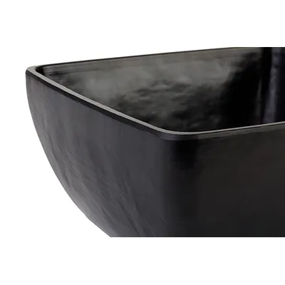 Салатник «Слэйт» пластик 1,5л ,H=9,L=19,B=19см черный, изображение 5