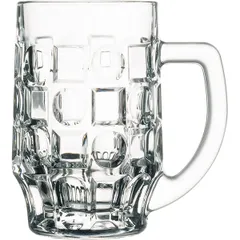 Beer mug “Pub” glass 485ml D=85/70,H=140,B=125mm clear.