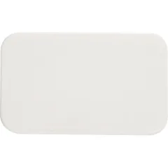 Rectangular board plastic ,H=8,L=250,B=150mm white