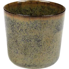 Стакан для горячих напитков «Серфис» керамика 300мл D=90,H=85мм сизый