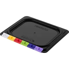 Крышка для гастроемкости GN 1/6 полипроп. ,L=17,6,B=16,2см черный