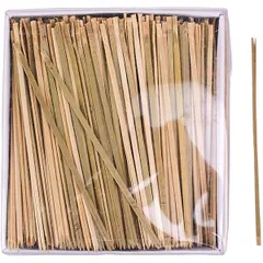 Шпажки для канапе «Пинцет»[1000шт] бамбук ,L=10,5см св.зелен.