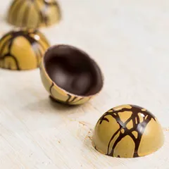 Форма для шоколада «Полусфера» [45 ячеек] поликарбонат ,H=26,L=275,B=175мм, изображение 3