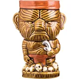 Стакан для коктейлей «Тики» керамика 450мл коричнев.