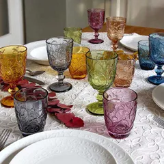 Бокал для вина «Блю» стекло 260мл D=85,H=155мм синий, изображение 2