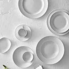 Тарелка «Спайро» мелкая фарфор D=230,H=22мм белый, изображение 2