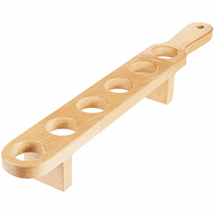 Доска разделочная «Board stack» клен ,H=6,L=50,B=6см белый