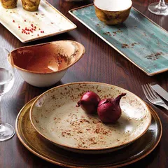 Салатник «Крафт Грин» фарфор 120мл D=13,H=4см зелен., изображение 3