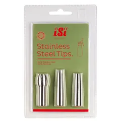 Набор декор.насадок д/сиф.д/сливок 3шт. сталь нерж., изображение 2