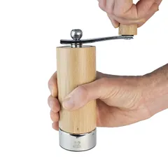 Мельница для соли «Айсэн» бук,металл ,H=18см св. дерево,серебрист., изображение 3