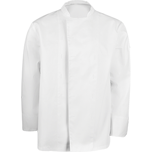 Куртка однобортная 54-56размер бязь белый
