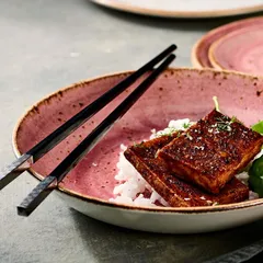 Салатник «Крафт распберри» фарфор 0,835л D=216,H=40мм розов., изображение 3