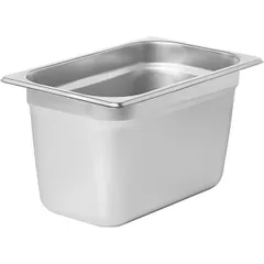 Гастроемкость GN 1/4 сталь нерж. 4,1л ,H=15,L=26,5,B=16,2см металлич.