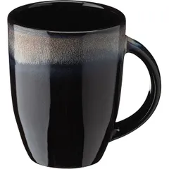 Tea cup “Pati”  porcelain  300ml  D=80, H=105mm  gray, blue