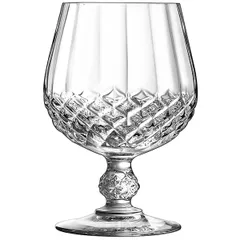 Glass for brandy “Longchamp”  chrome glass  320 ml , H = 13 cm  clear.