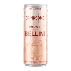 Напиток безалкогольный «Беллини» жесть белая 330мл D=55,H=143мм желт.